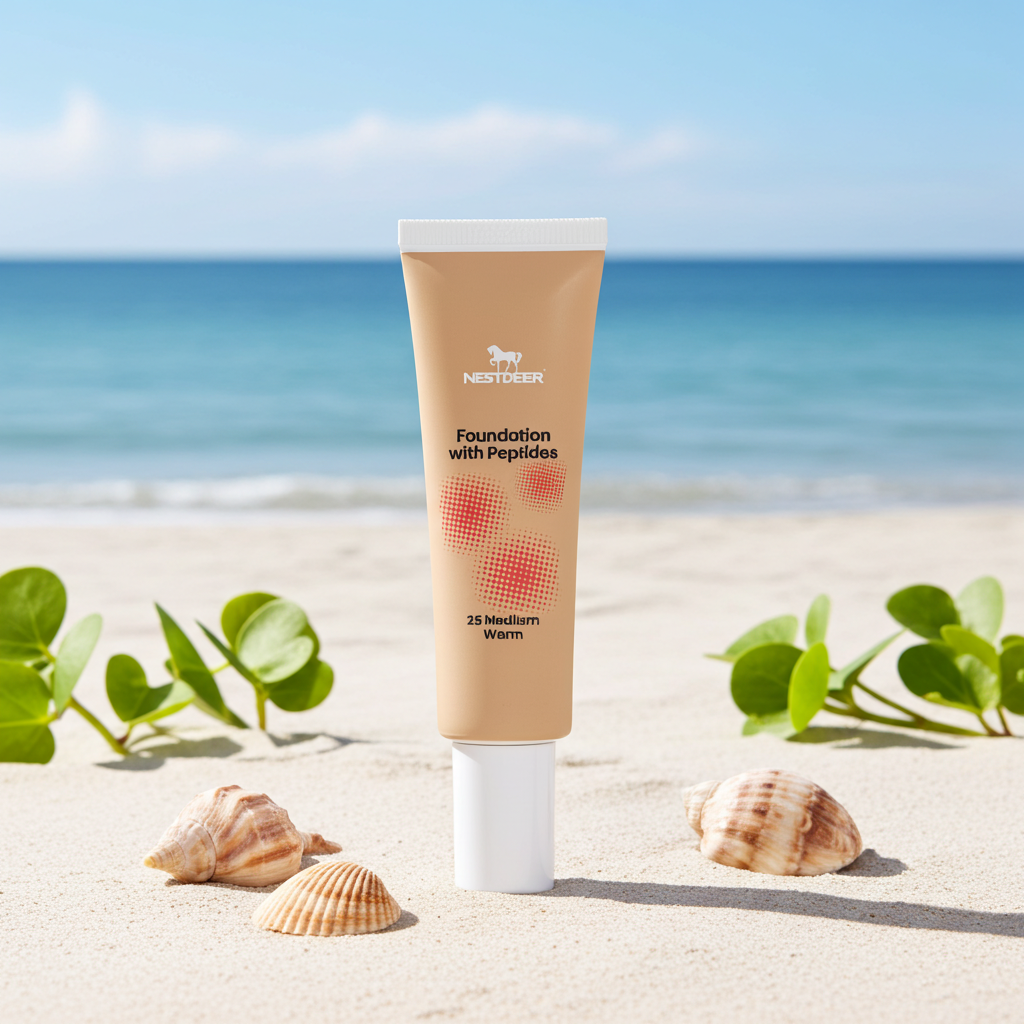 Foundation with Peptides,  25 Medium Warm