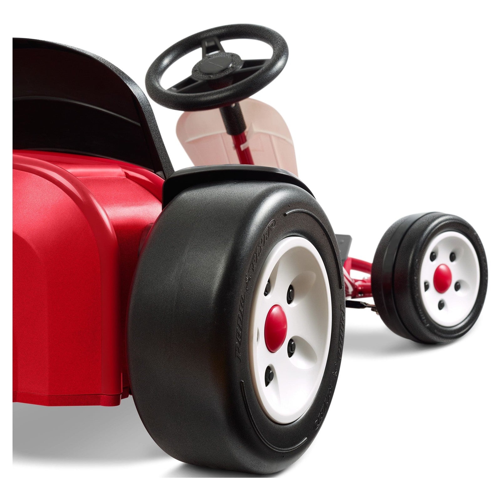 24-Volt Battery-Powered Outdoor Ride-On Go-Kart Toy for Ages 3-8 with Max Speed