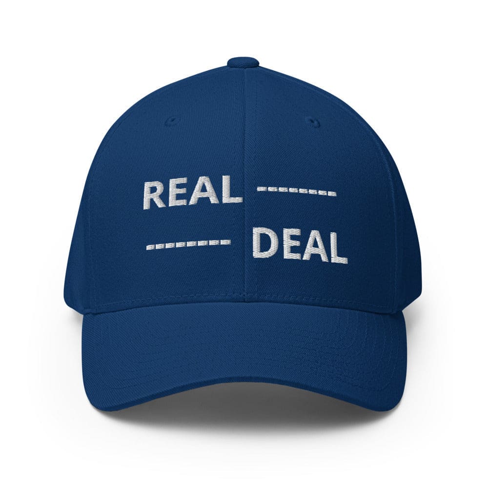 Embroidered Baseball Cap - Adjustable - Real Deal