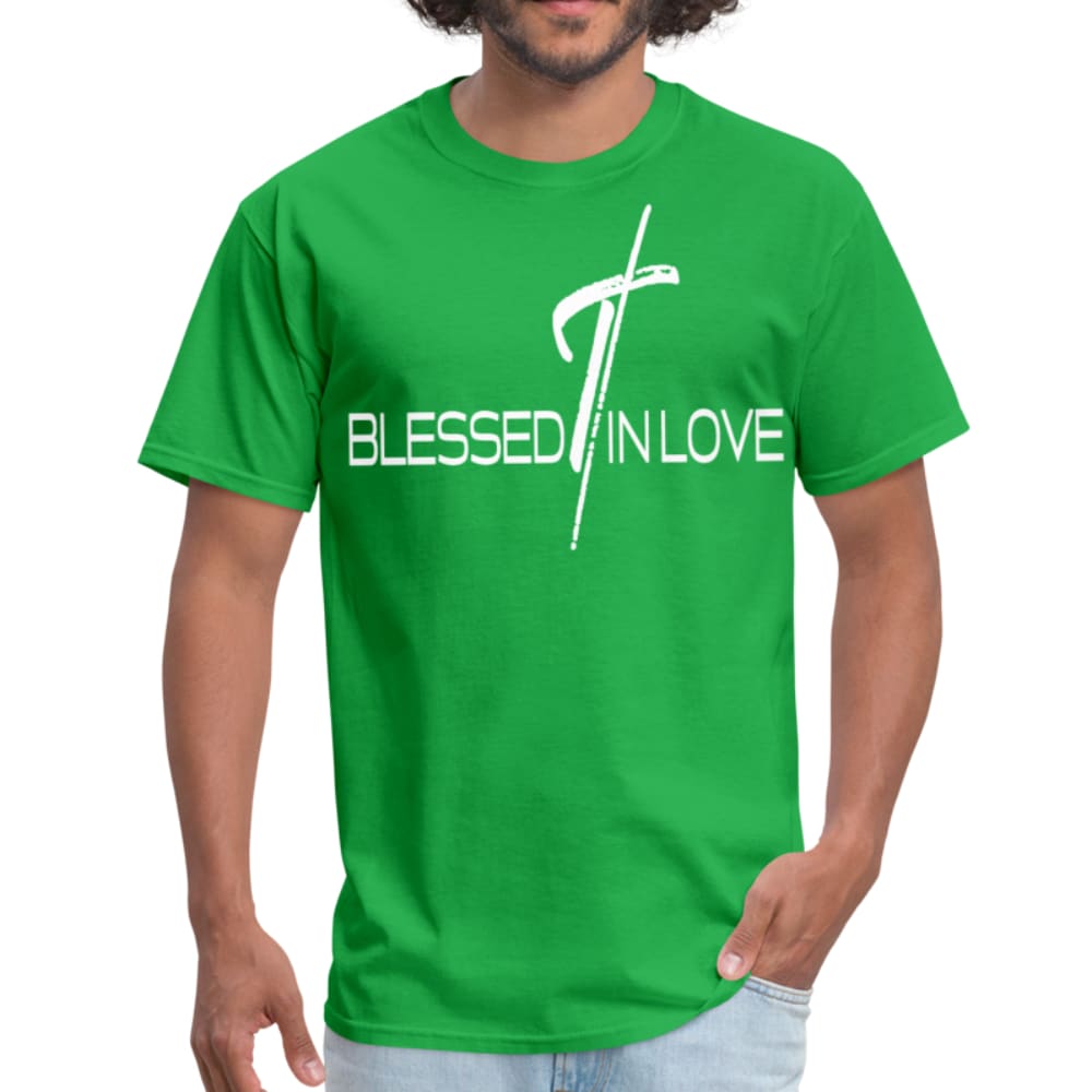 Mens Graphic T-Shirt - Blessed in Love Tee