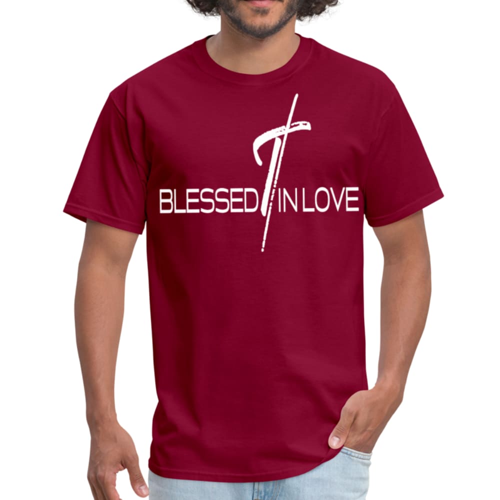 Mens Graphic T-Shirt - Blessed in Love Tee