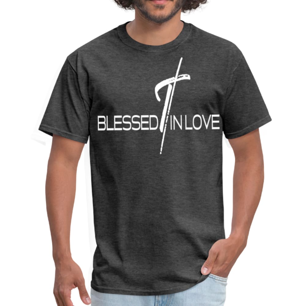 Mens Graphic T-Shirt - Blessed in Love Tee
