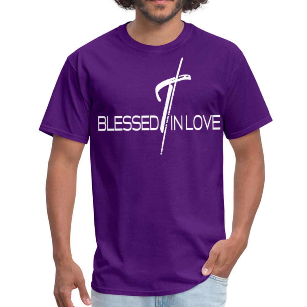 Mens Graphic T-Shirt - Blessed in Love Tee