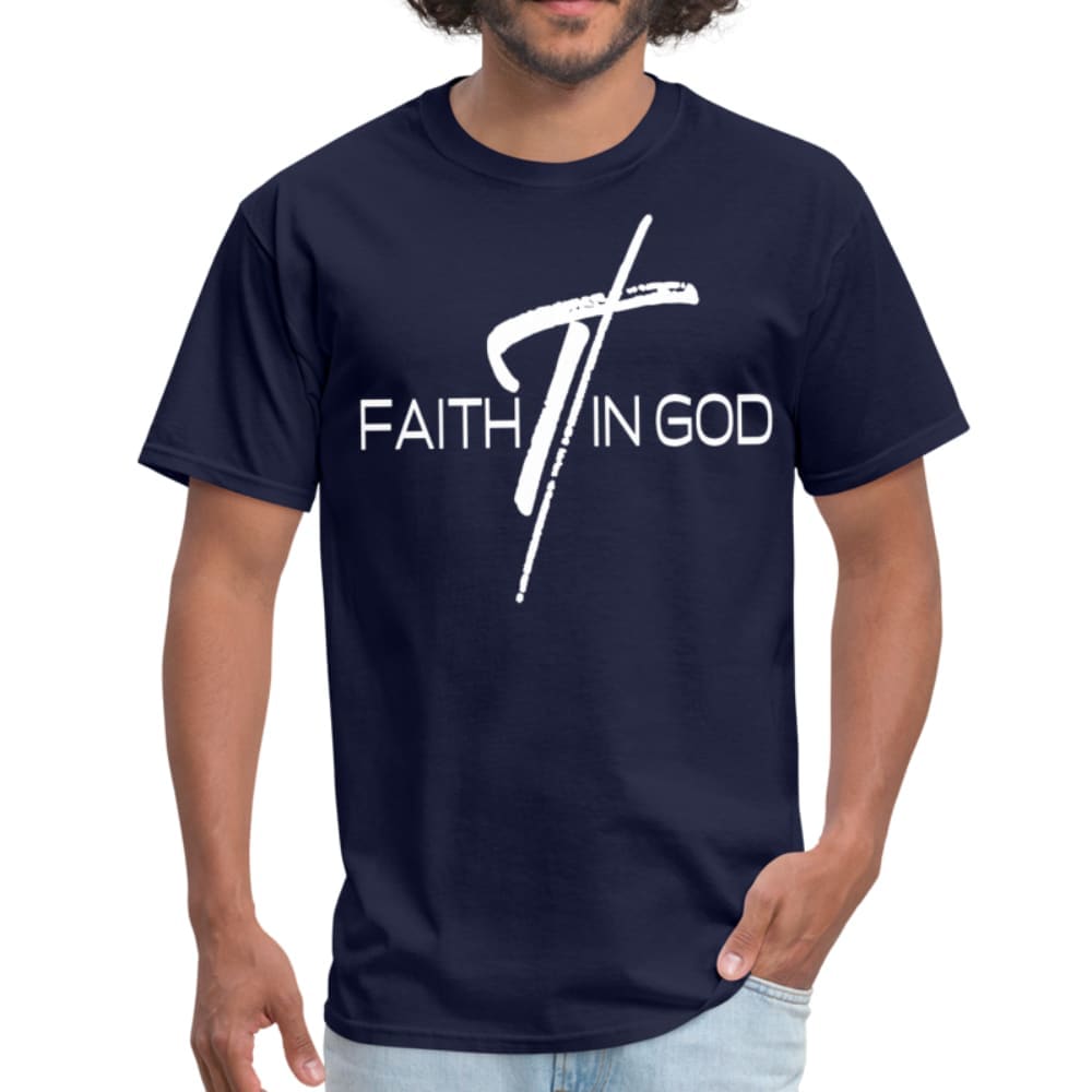 Mens Graphic T-Shirt - Faith in God Tee