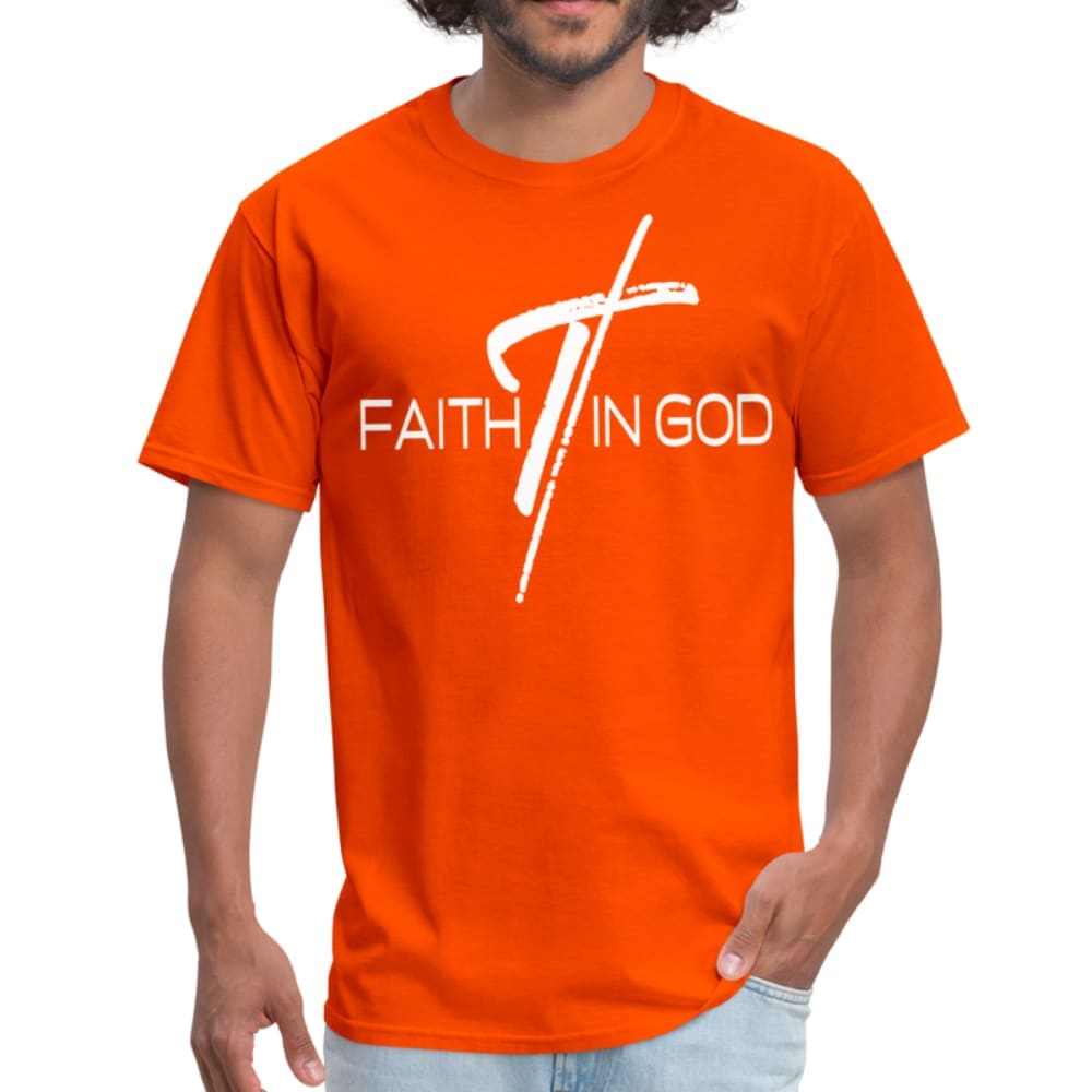Mens Graphic T-Shirt - Faith in God Tee