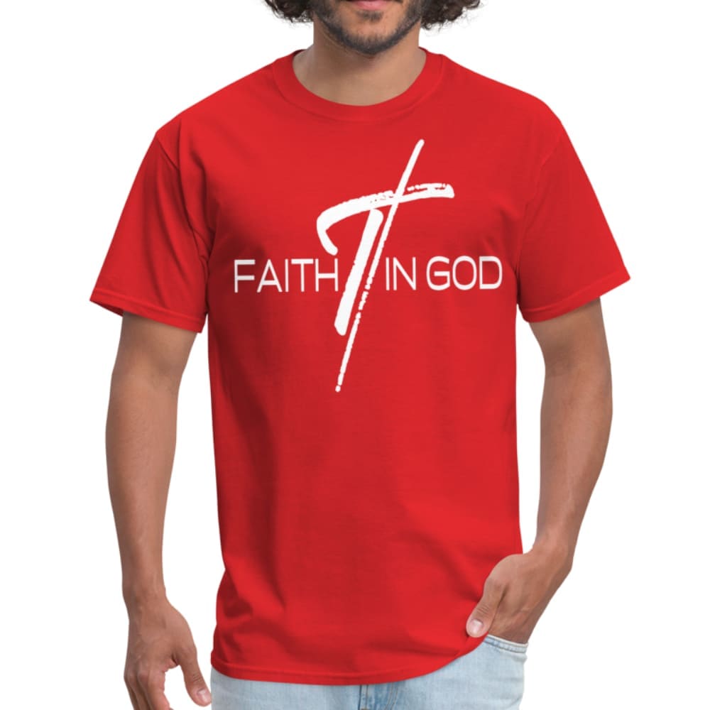 Mens Graphic T-Shirt - Faith in God Tee