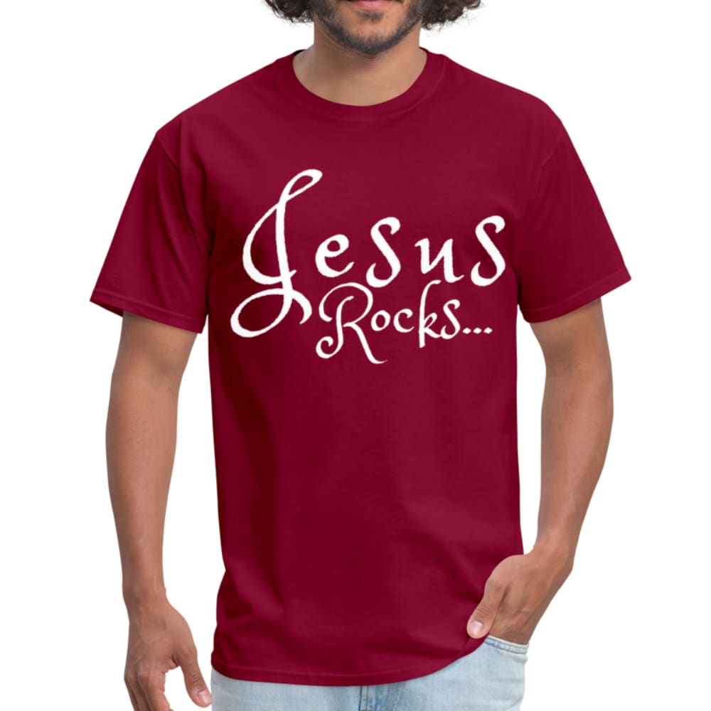 Faith Filled Mens Inspirational t Shirt with Uplifting Quote for Christian Lifestyle