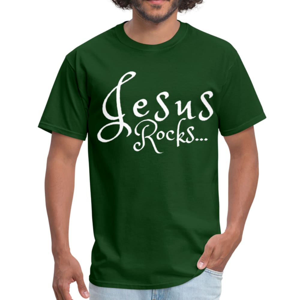 Faith Filled Mens Inspirational t Shirt with Uplifting Quote for Christian Lifestyle