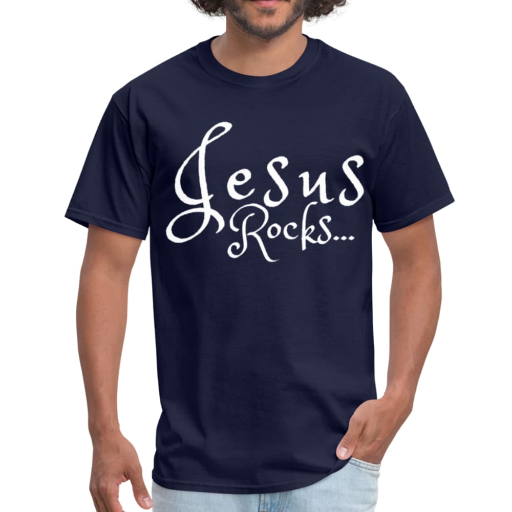 Faith Filled Mens Inspirational t Shirt with Uplifting Quote for Christian Lifestyle