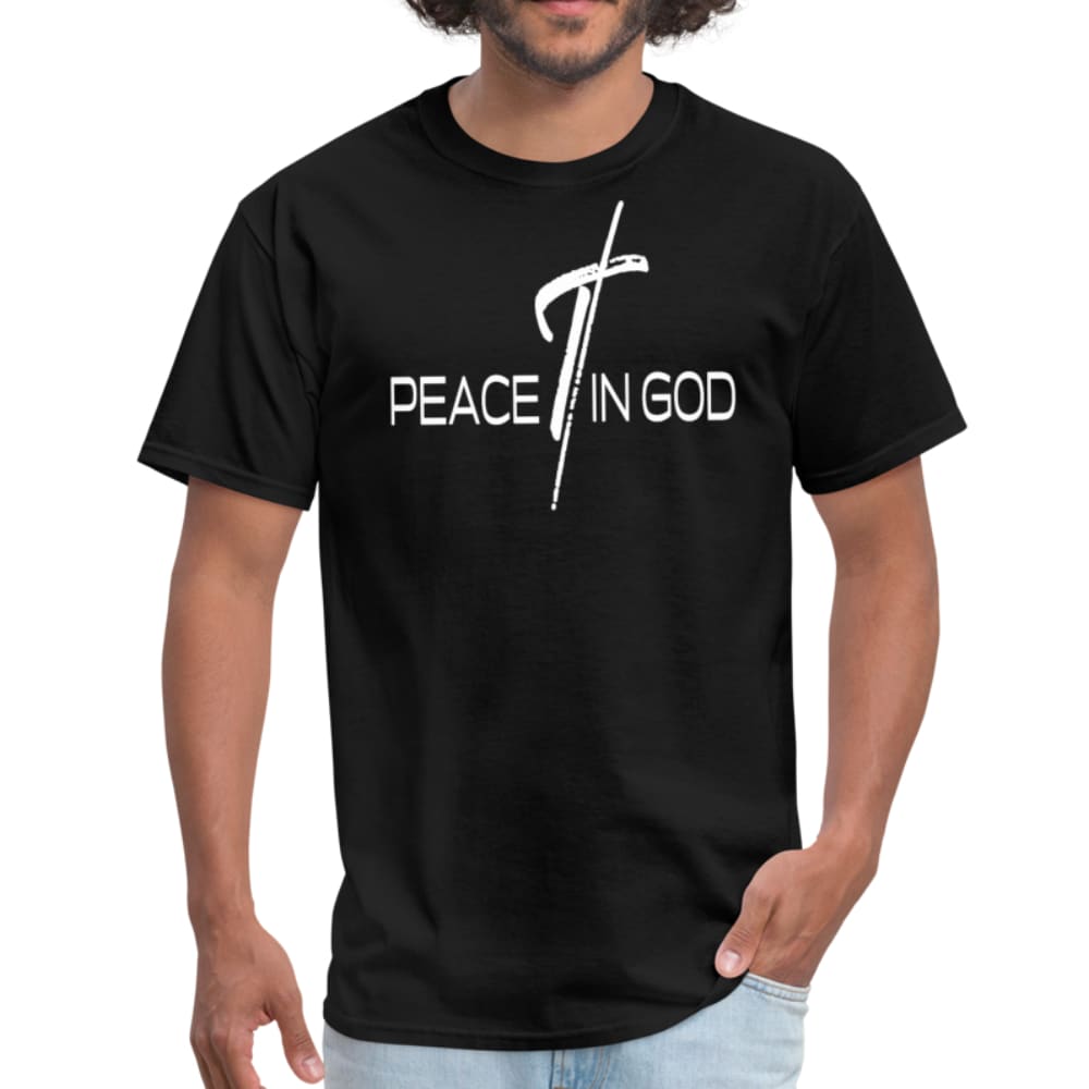 Mens Graphic T-Shirt - Peace in God Tee