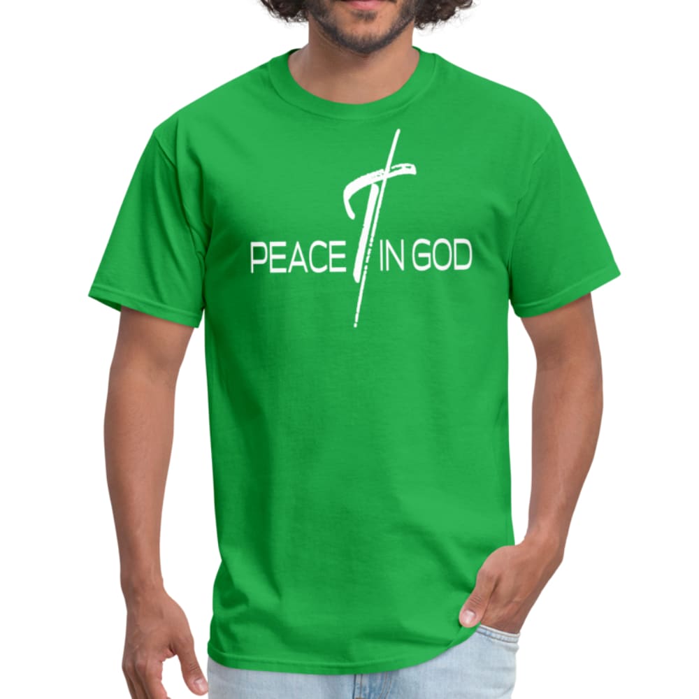 Mens Graphic T-Shirt - Peace in God Tee