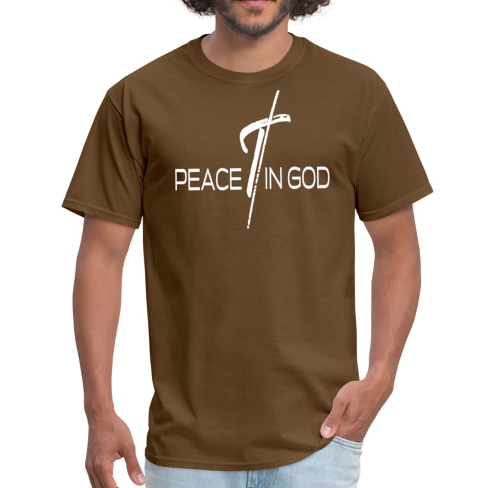 Mens Graphic T-Shirt - Peace in God Tee