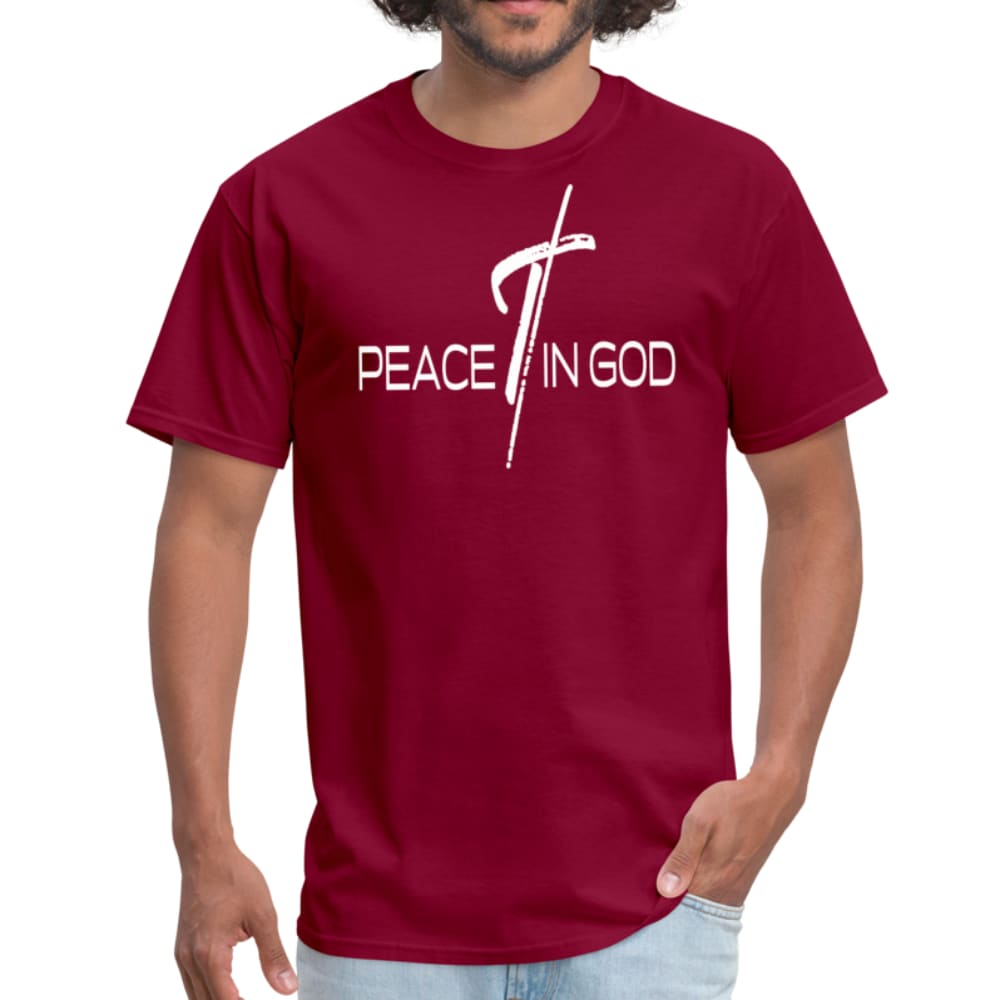 Mens Graphic T-Shirt - Peace in God Tee
