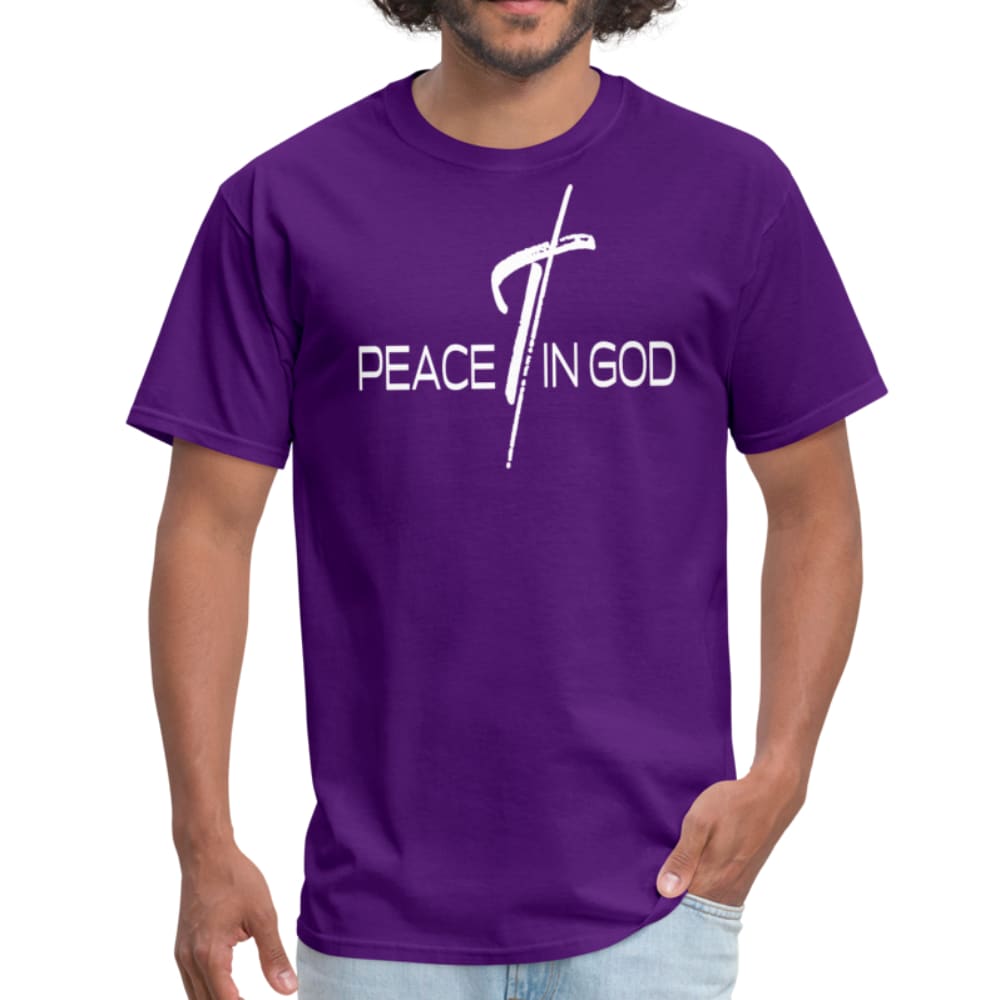 Mens Graphic T-Shirt - Peace in God Tee