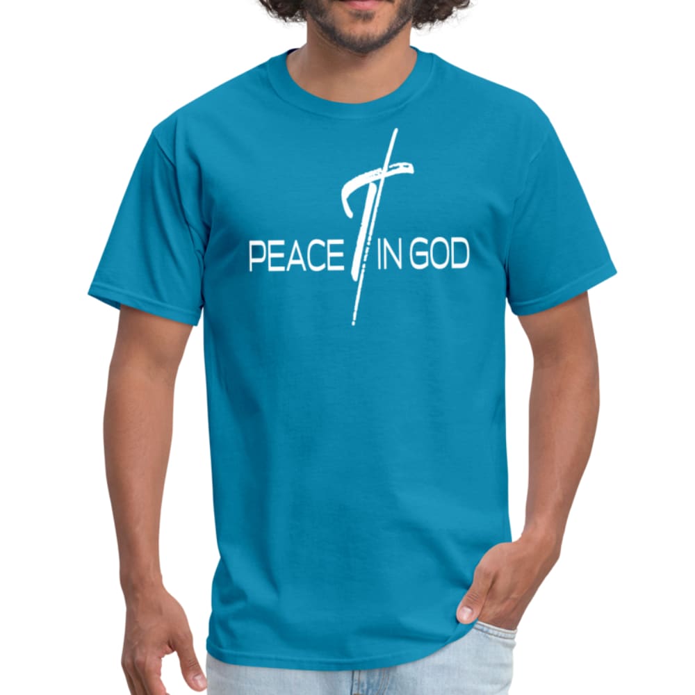 Mens Graphic T-Shirt - Peace in God Tee