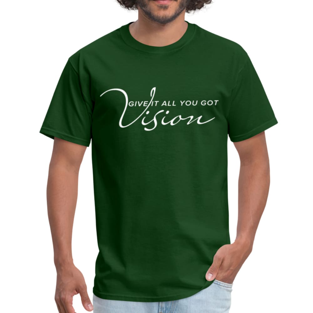 Mens Graphic T-Shirt - Vision Give it All you Got Tee