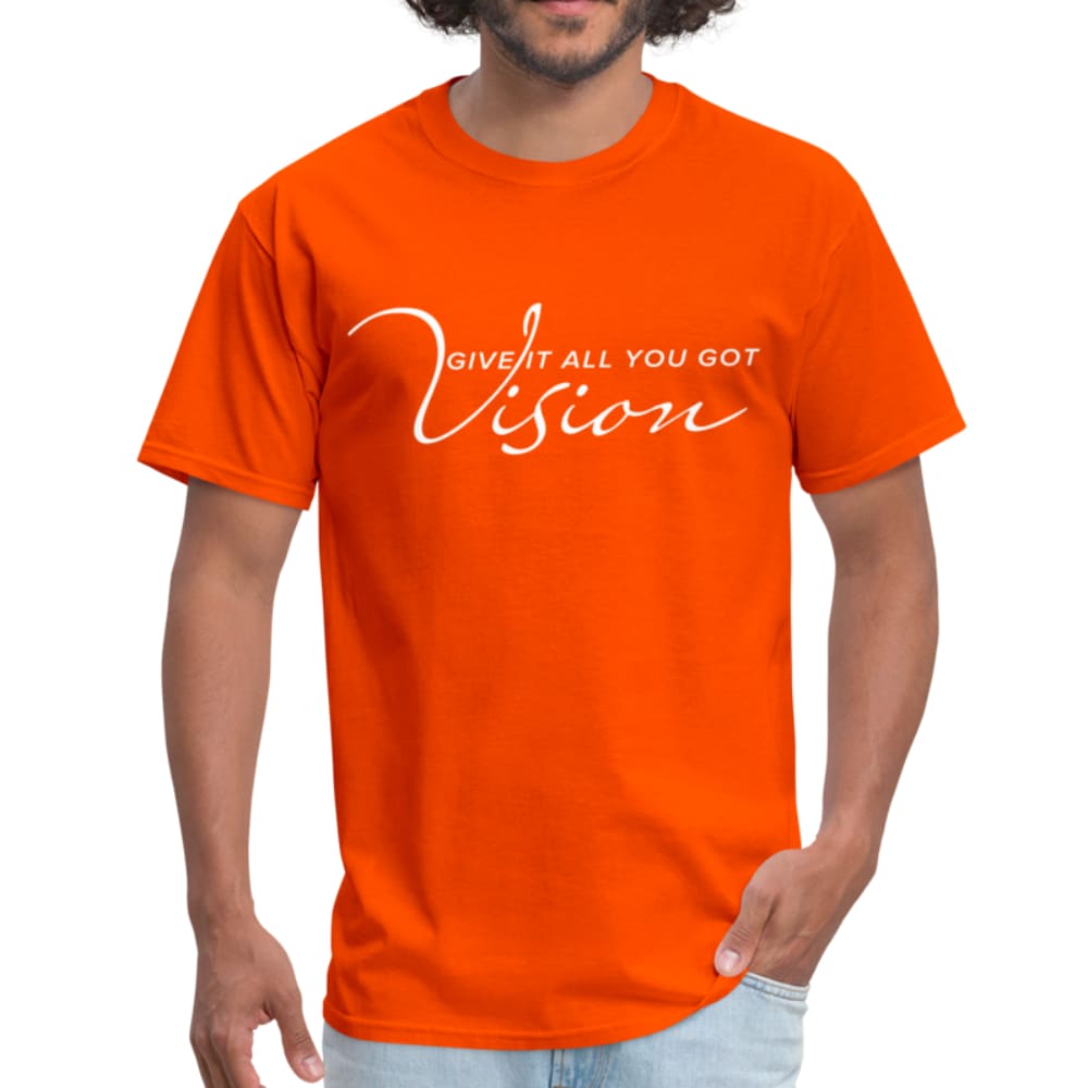 Mens Graphic T-Shirt - Vision Give it All you Got Tee