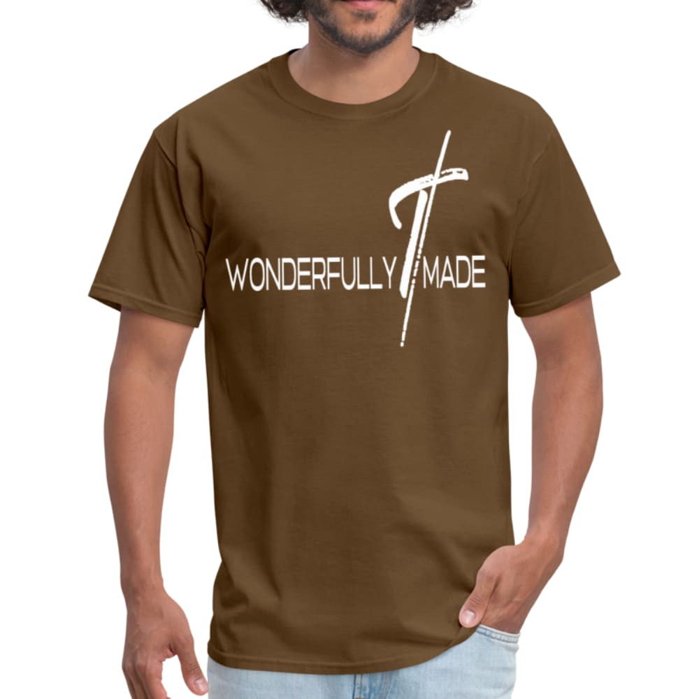 Mens Graphic T-Shirt - Wonderfully Made Tee
