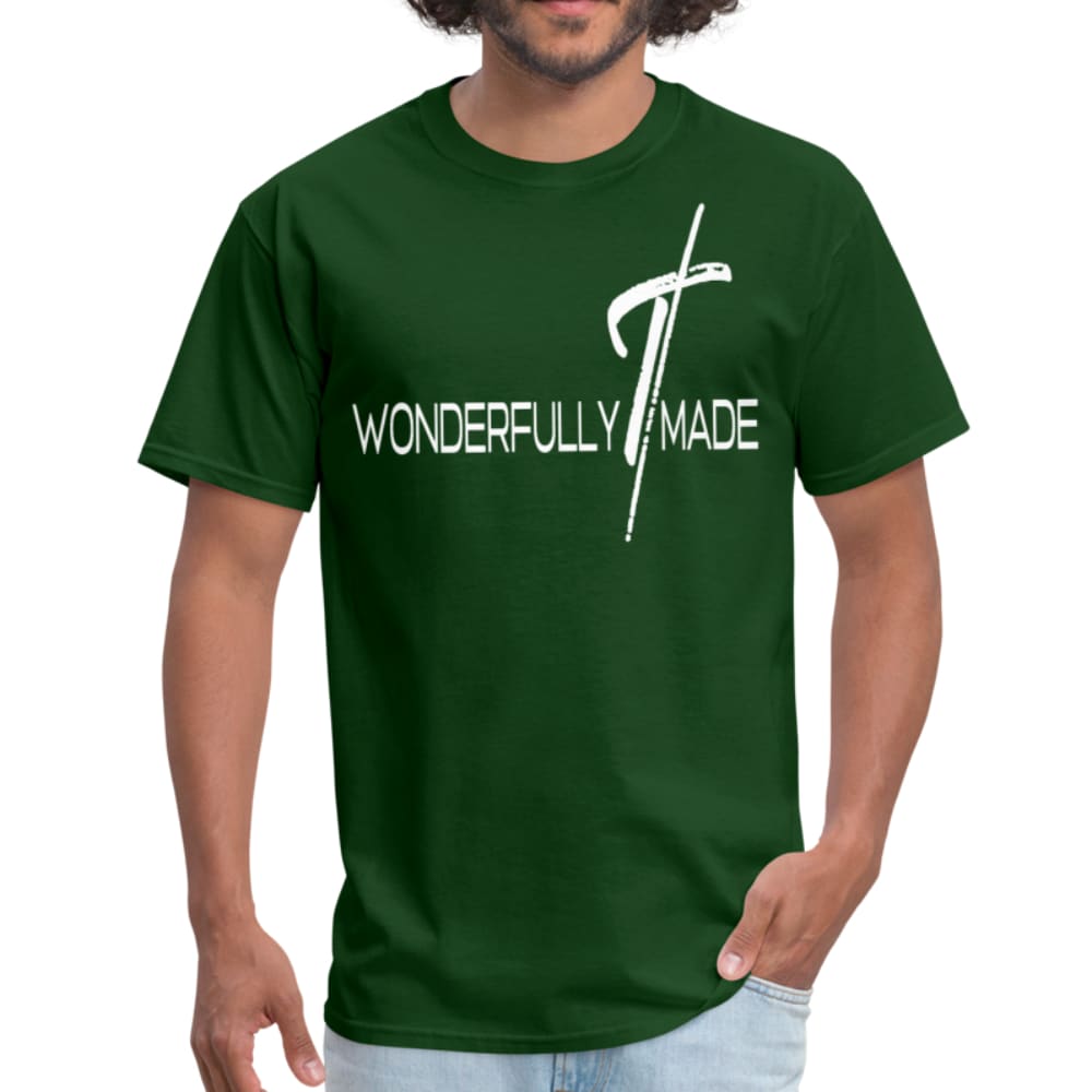 Mens Graphic T-Shirt - Wonderfully Made Tee