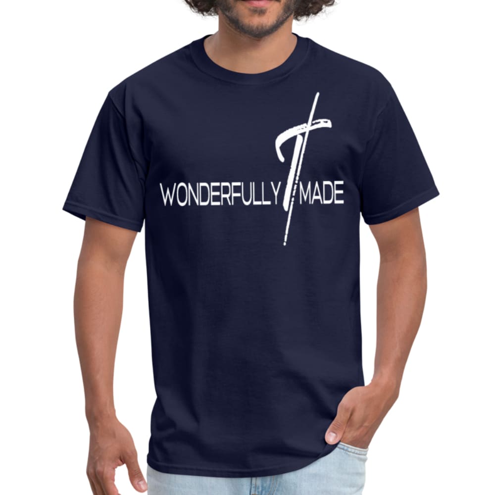 Mens Graphic T-Shirt - Wonderfully Made Tee