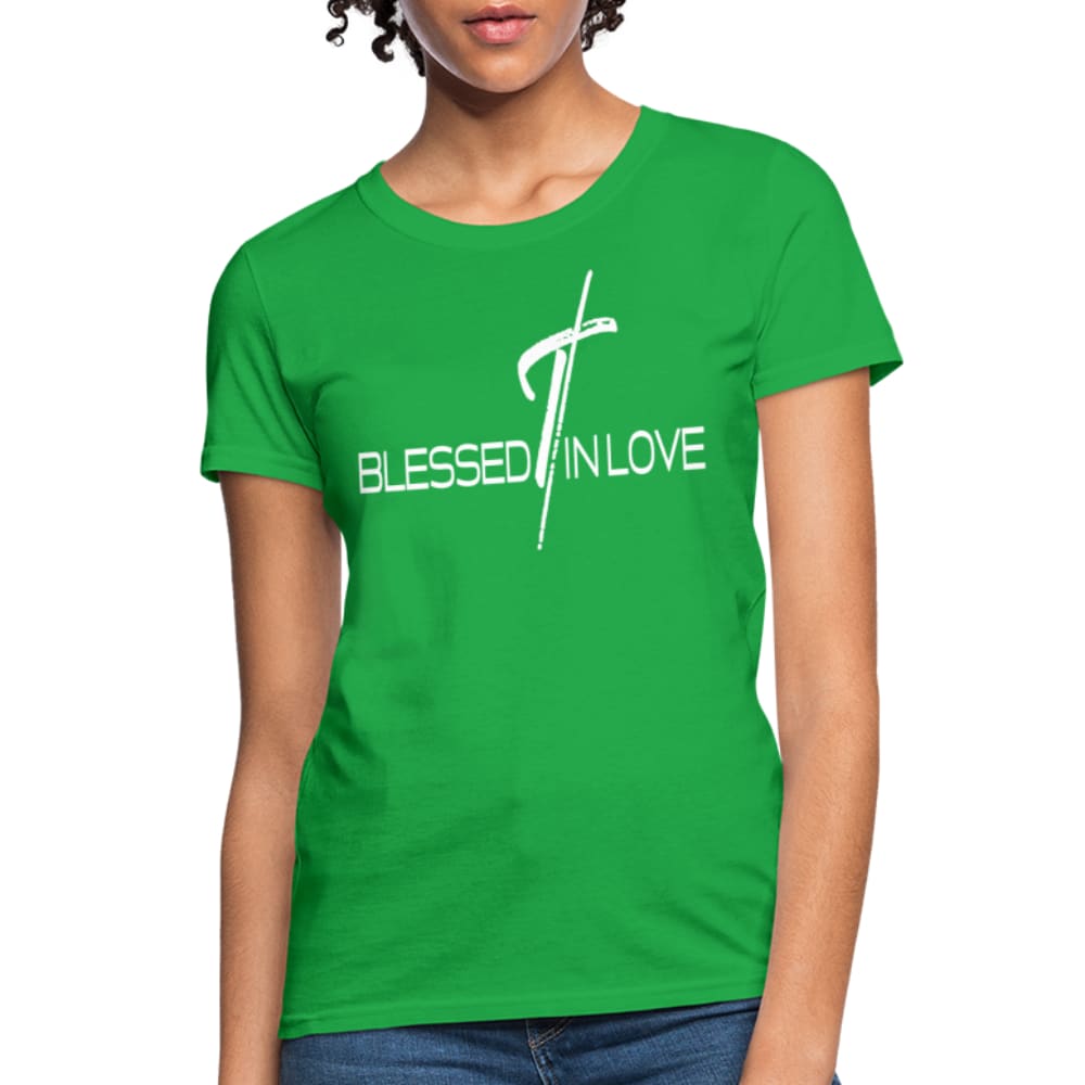 Womens T-shirt - Blessed in Love Tee