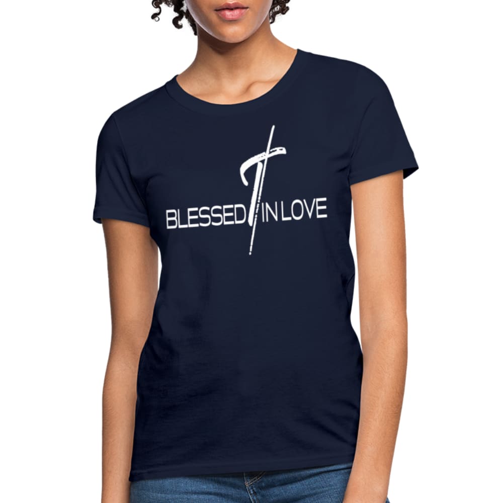 Womens T-shirt - Blessed in Love Tee