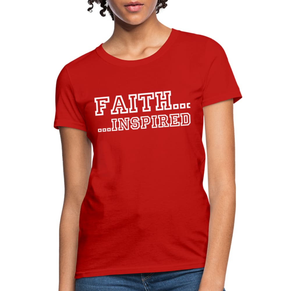 Womens T-shirt - Faith Inspired Tee