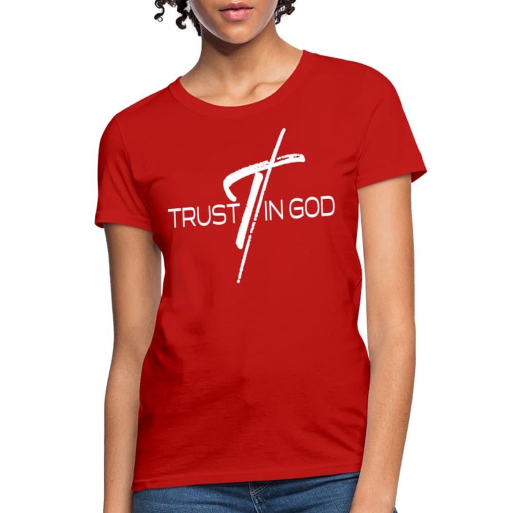 Womens T-shirt - Trust in God Tee
