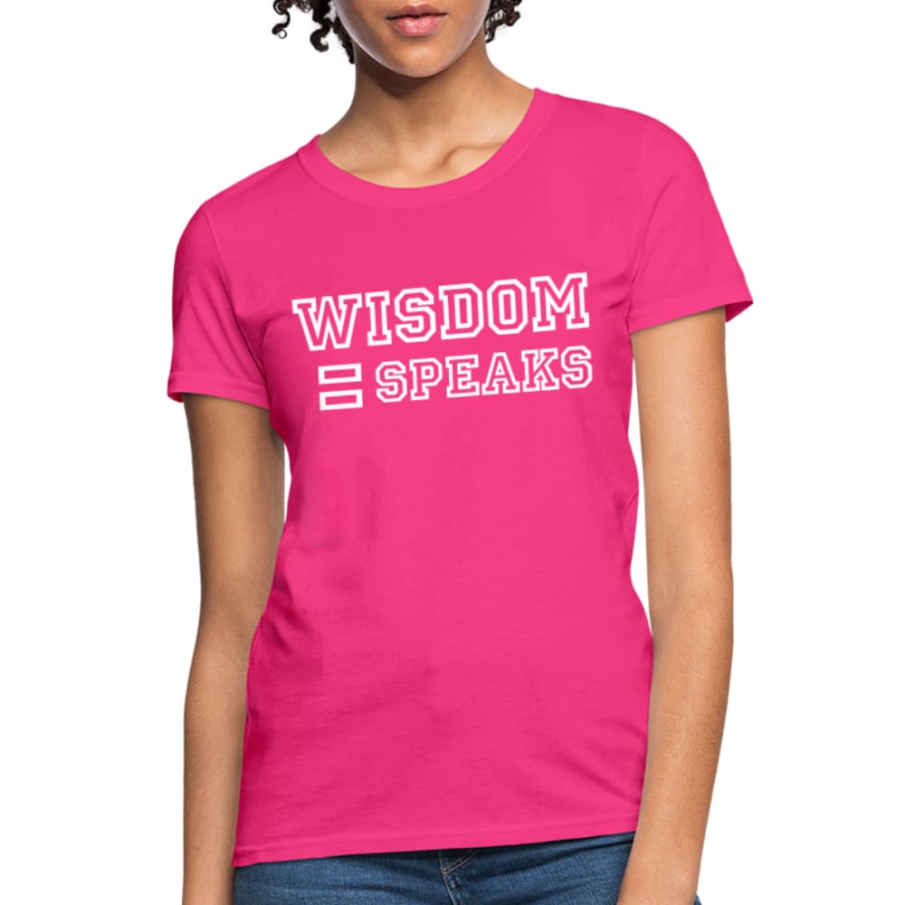 Womens T-shirt - Wisdom Speaks Tee