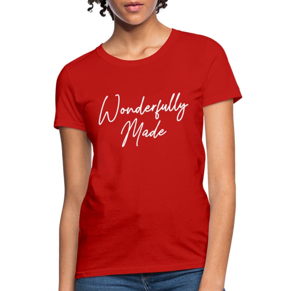Womens T-shirt - Wonderfully Made Tee