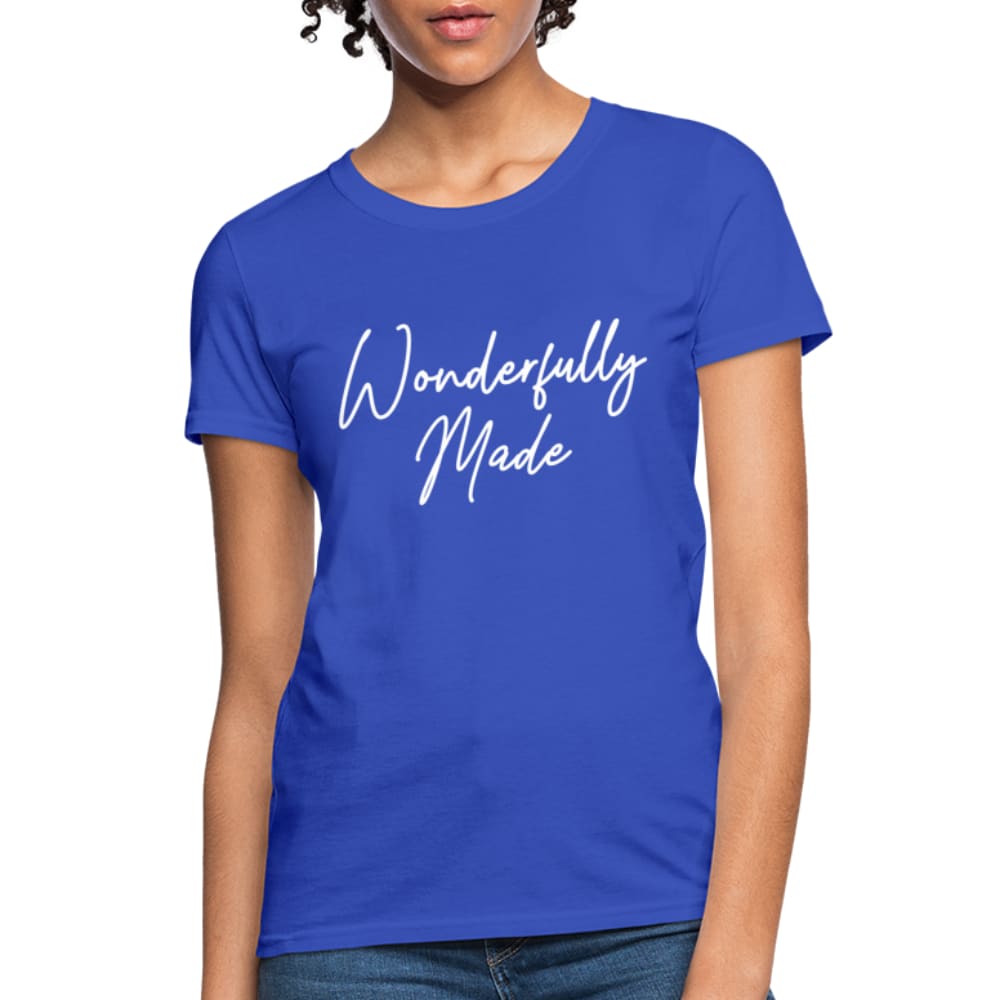 Womens T-shirt - Wonderfully Made Tee