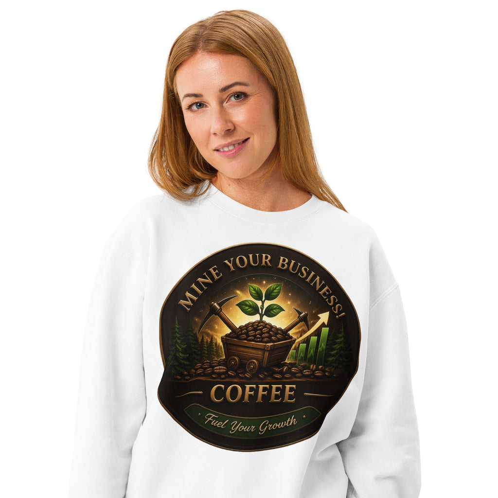 Unisex garment-dyed fleece crewneck sweatshirt