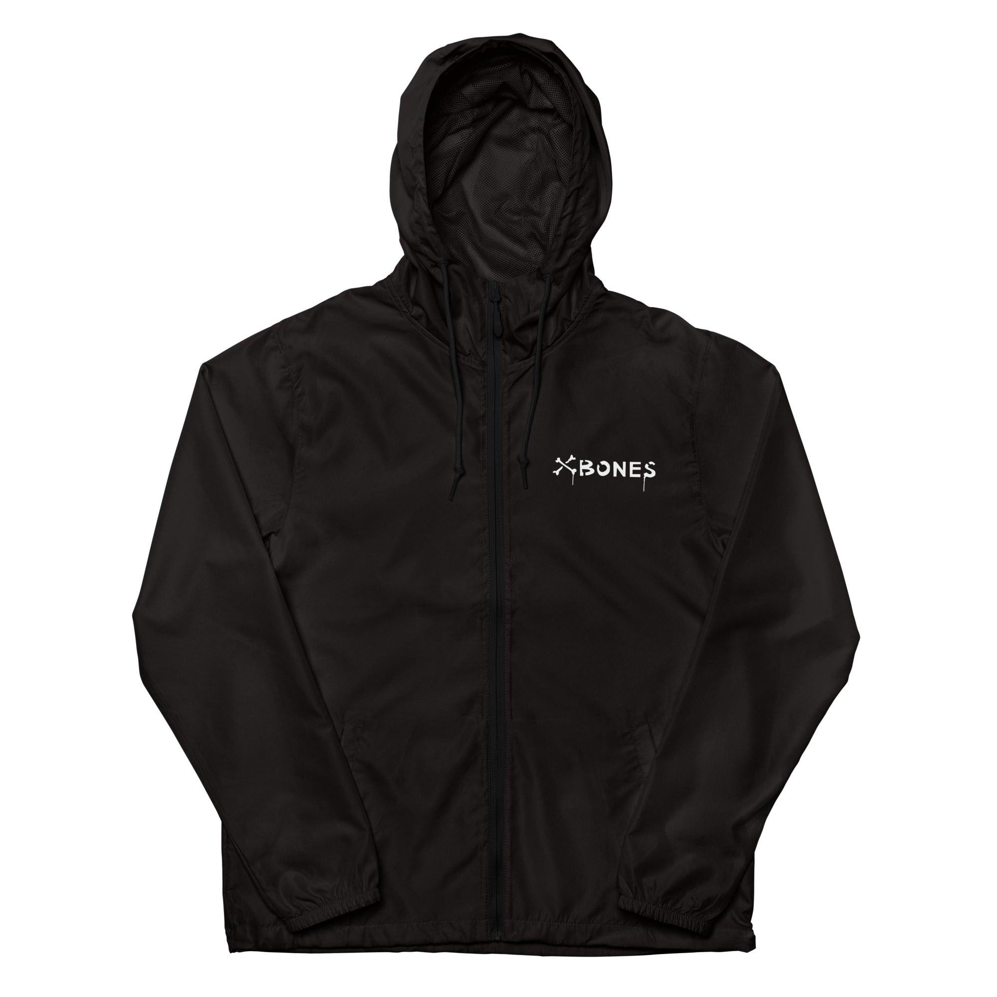 Unisex Packable Water-Resistant Windbreaker Jacket
