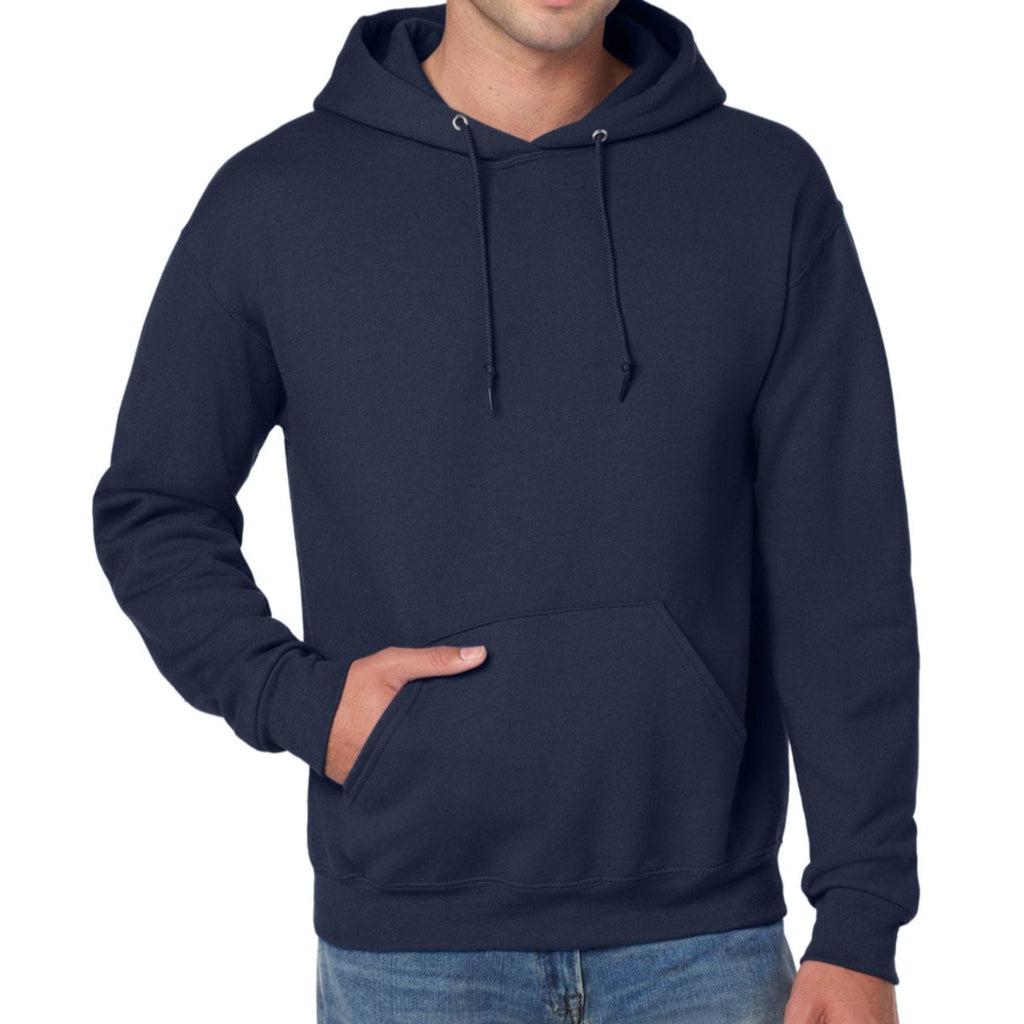 Unisex Pullover Sweatshirt Hoodie - Navy Blue 2xl