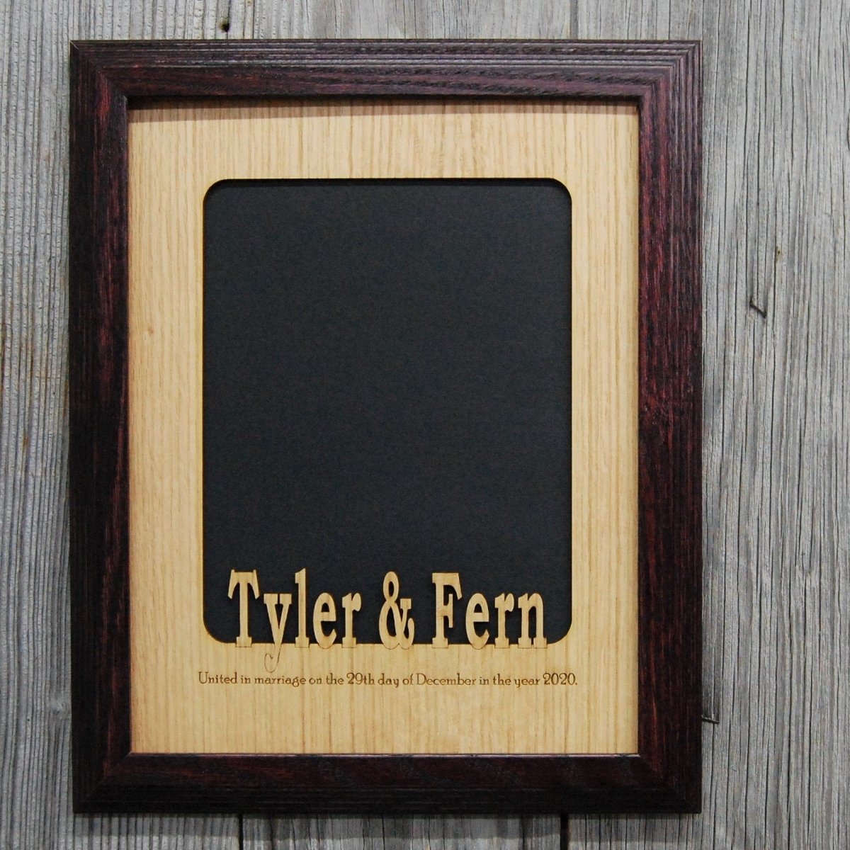 United In Marriage Wedding Picture Frame