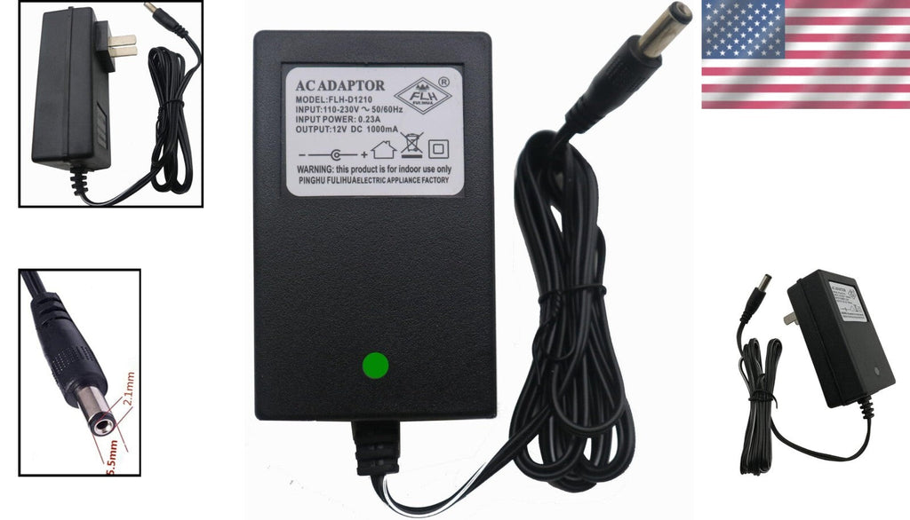 Universal 12V Ride-On Car Adapter with Fast Charging and Overload Protection