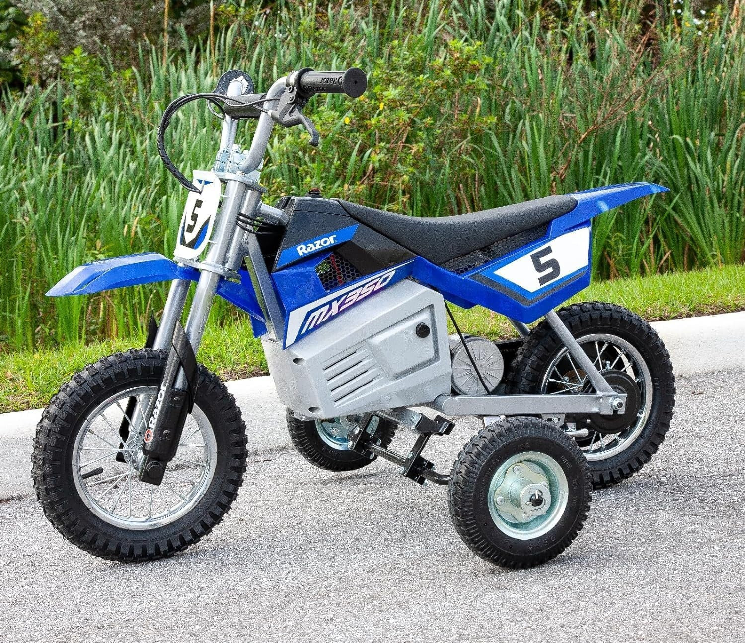 Adjustable Training Wheels Universal Fit for Razor MX125 to MX650 Models