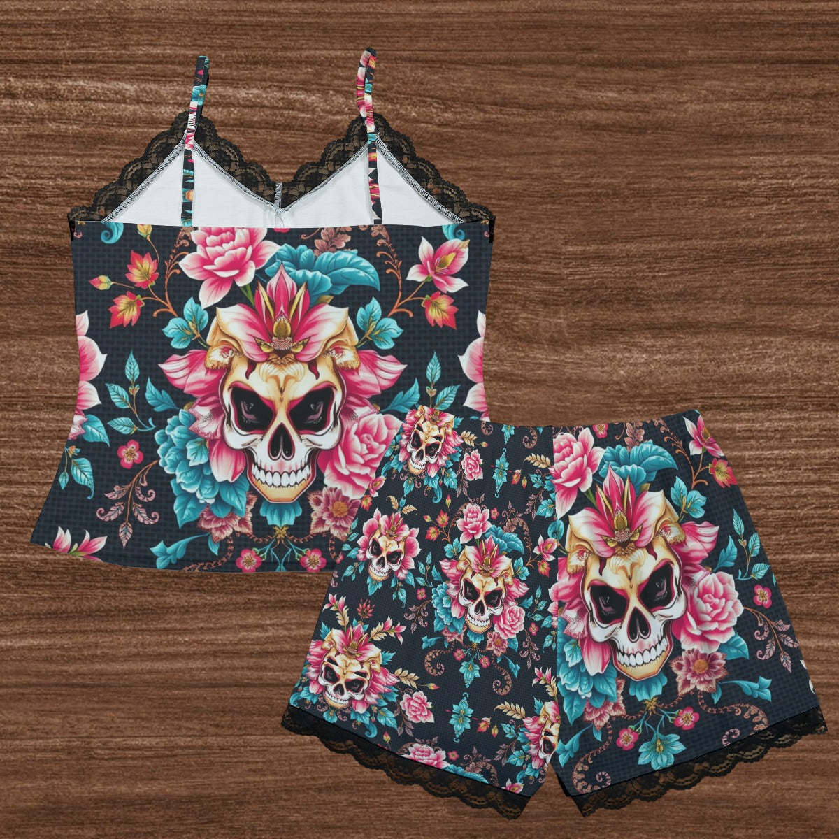 Floral Sleepwear for Women Set Top + Bottoms Crown Co.👑