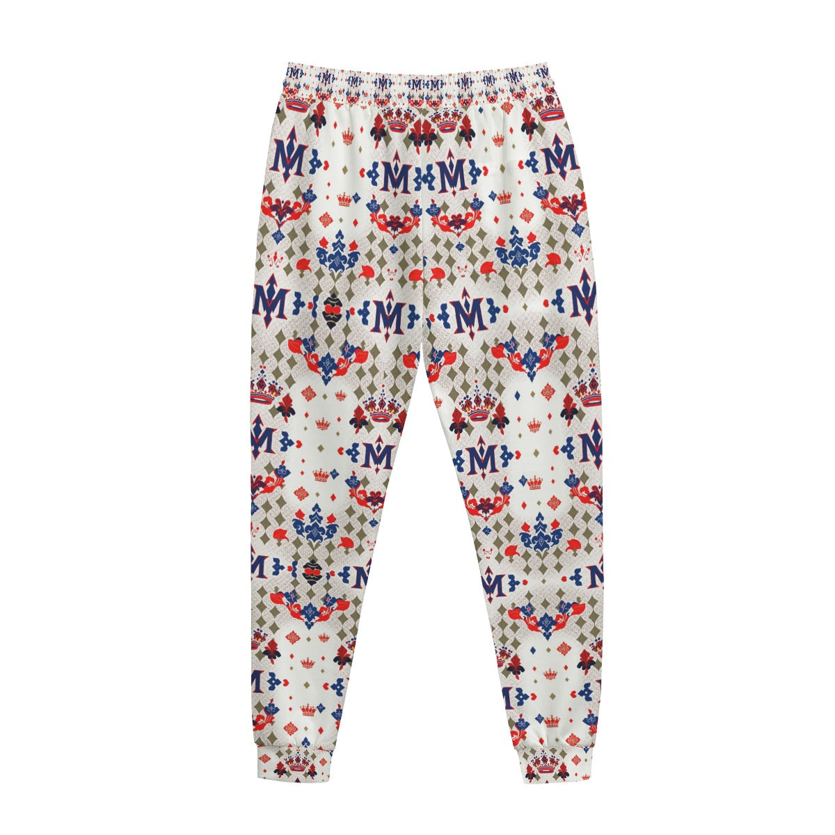 Munsieur Urban Streetwear Joggers with Luxe Pattern