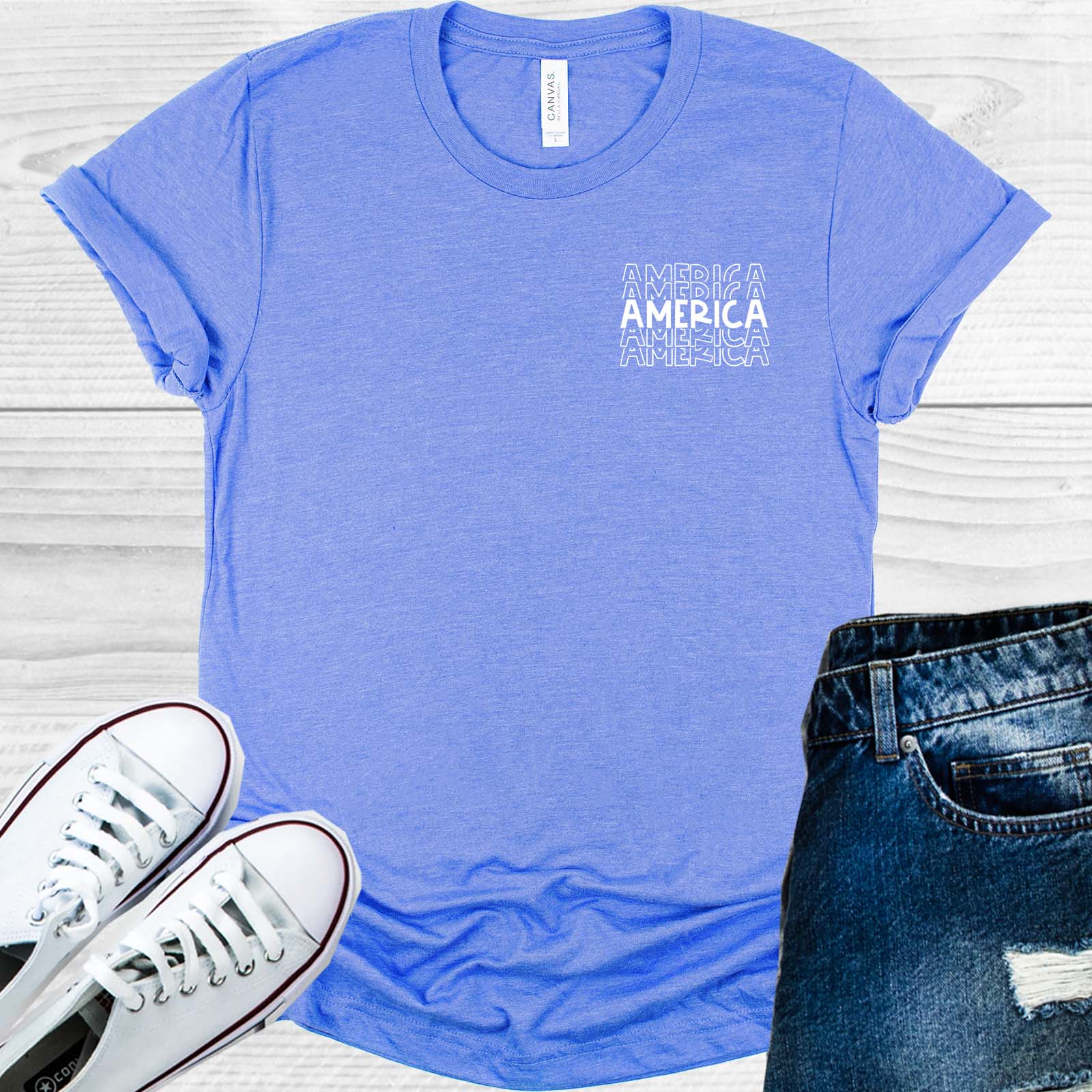 America Pocket Graphic Tee