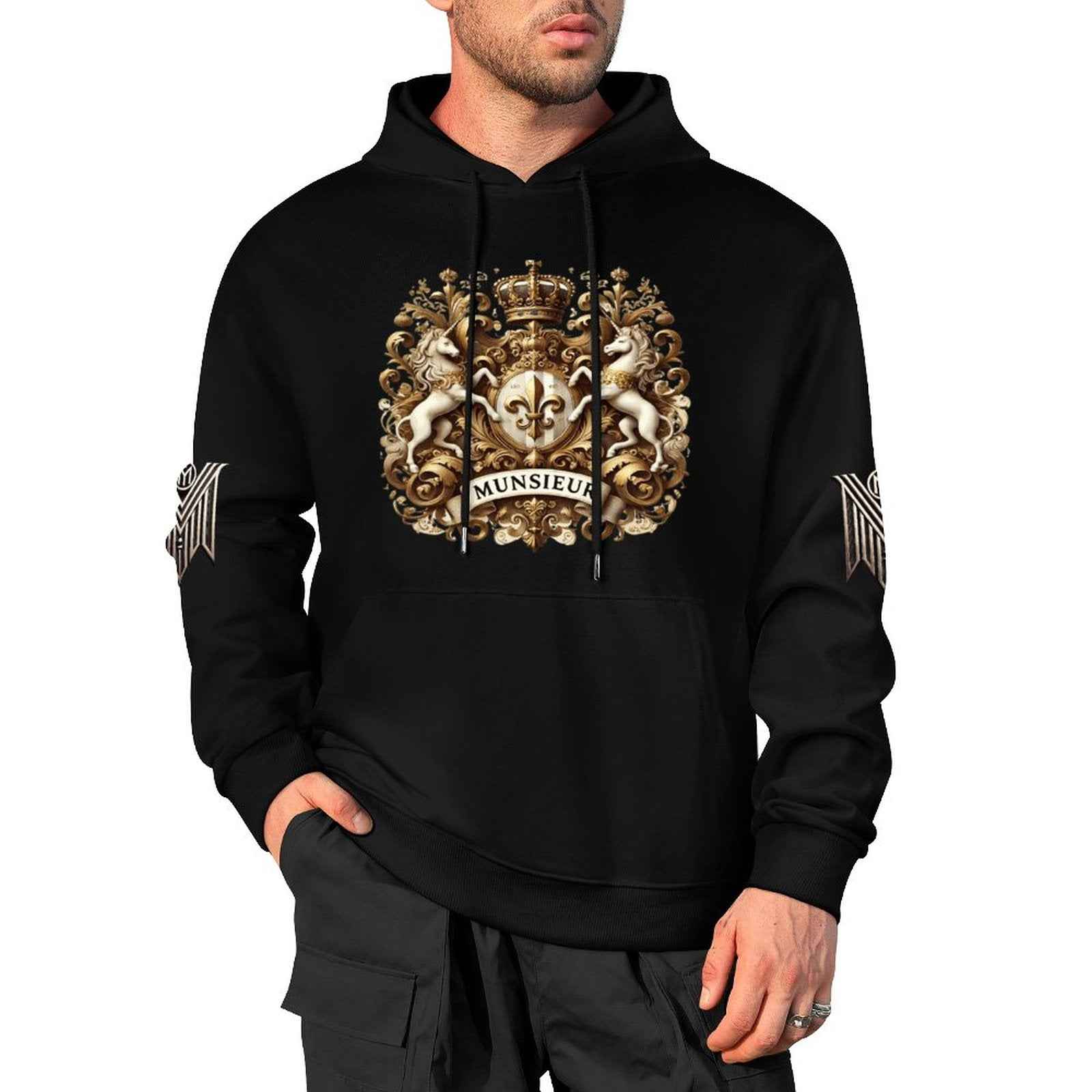 Urban Sanctuary Hoodie | Premium Gothic Streetwear | MUNSIEUR