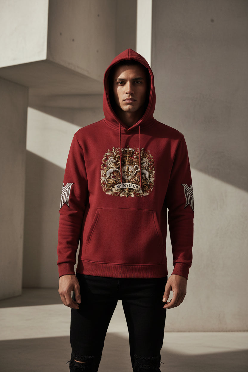 Urban Sanctuary Hoodie | Premium Gothic Streetwear | MUNSIEUR