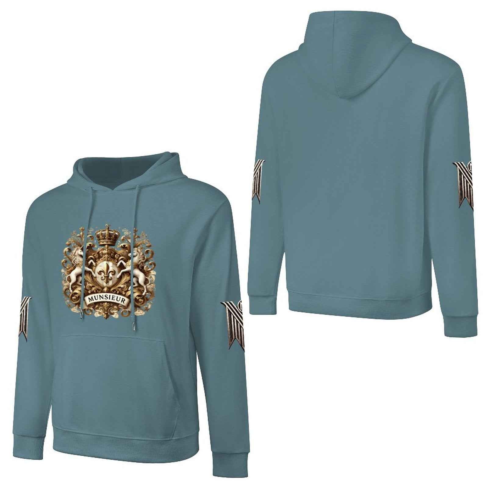 Urban Sanctuary Hoodie | Premium Gothic Streetwear | MUNSIEUR