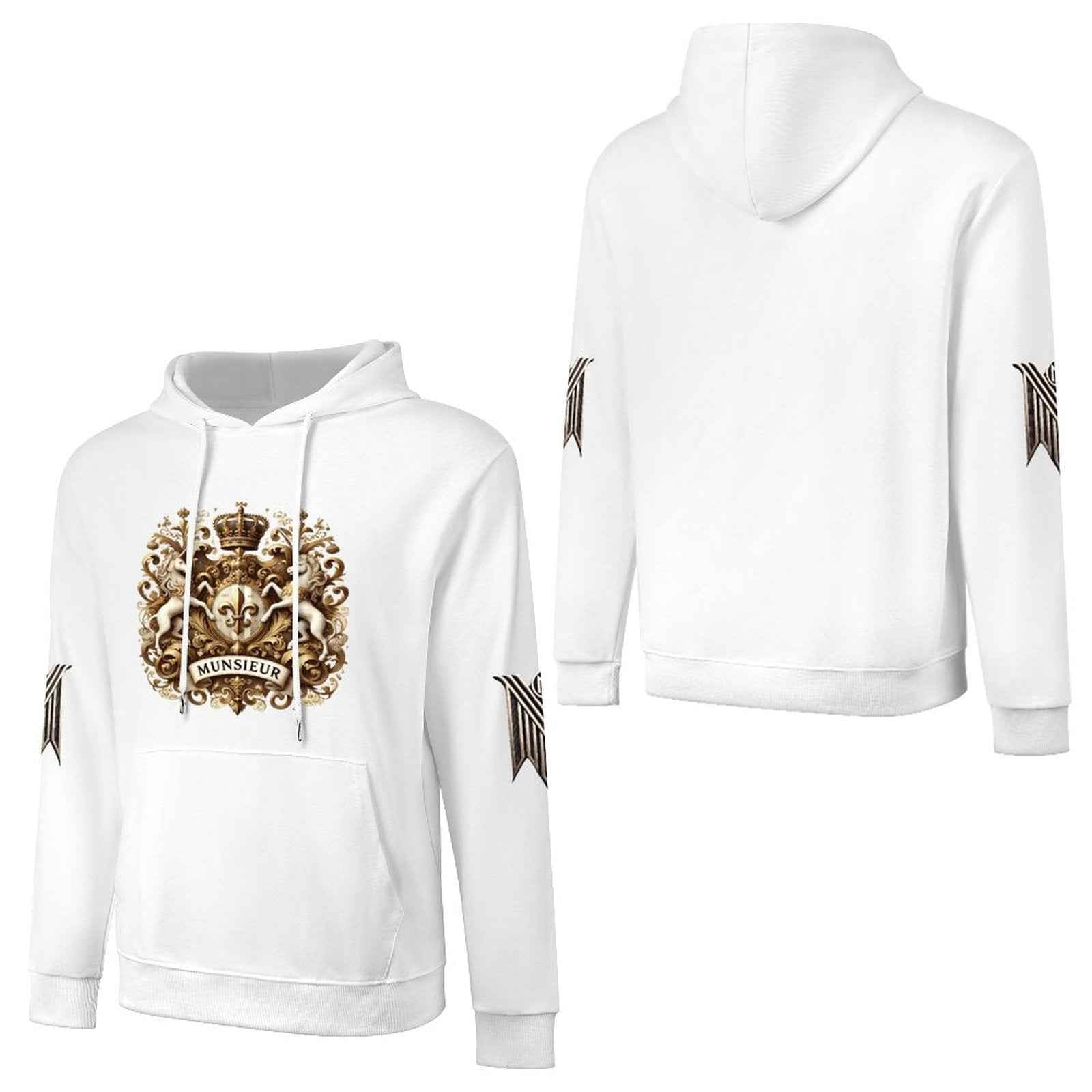Urban Sanctuary Hoodie | Premium Gothic Streetwear | MUNSIEUR