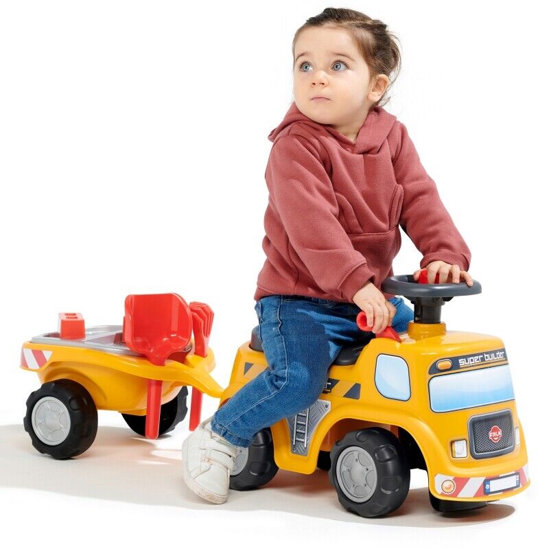 Versatile Falk Rider: Build Your Own Car with Open Seat and Accessories for Endless Fun!