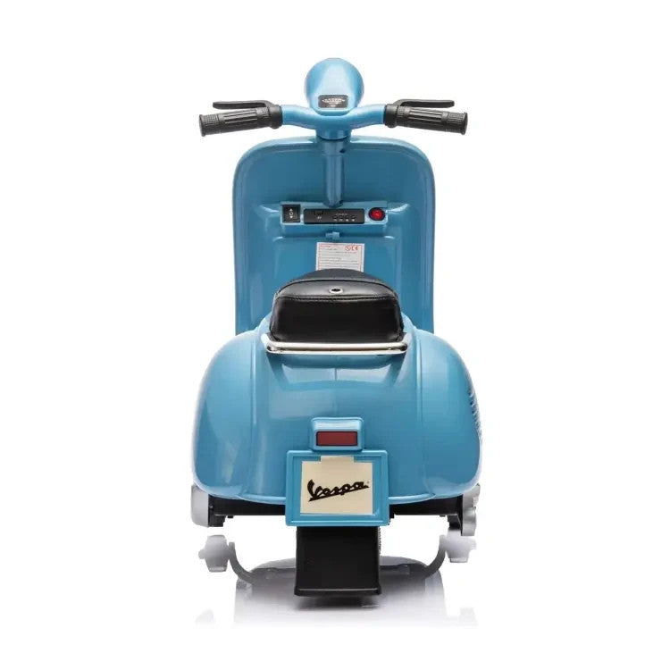 Electric 12V Kids Ride-On Scooter with LED Lights, MP3, USB, and Bluetooth Connectivity