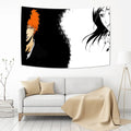 Vibrant bleach japan anime tapestry bedroom wall hanging