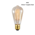 Vintage amber warm led spiral filament bulb living room edison light