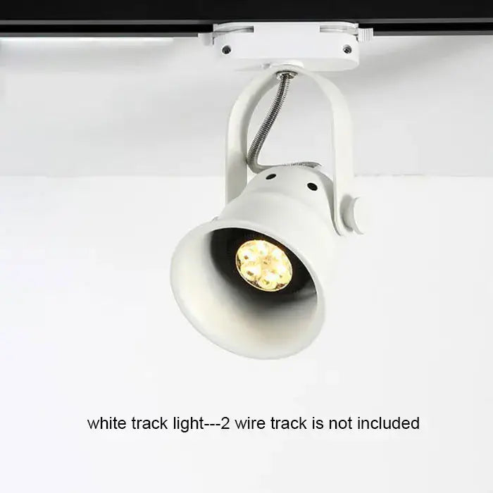 Vintage copper & black gu10 led track light kitchen spotlight