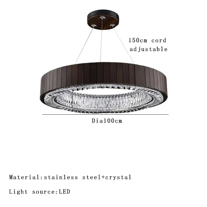 Vintage gray glass large ceiling pendant light for stairwell lobby